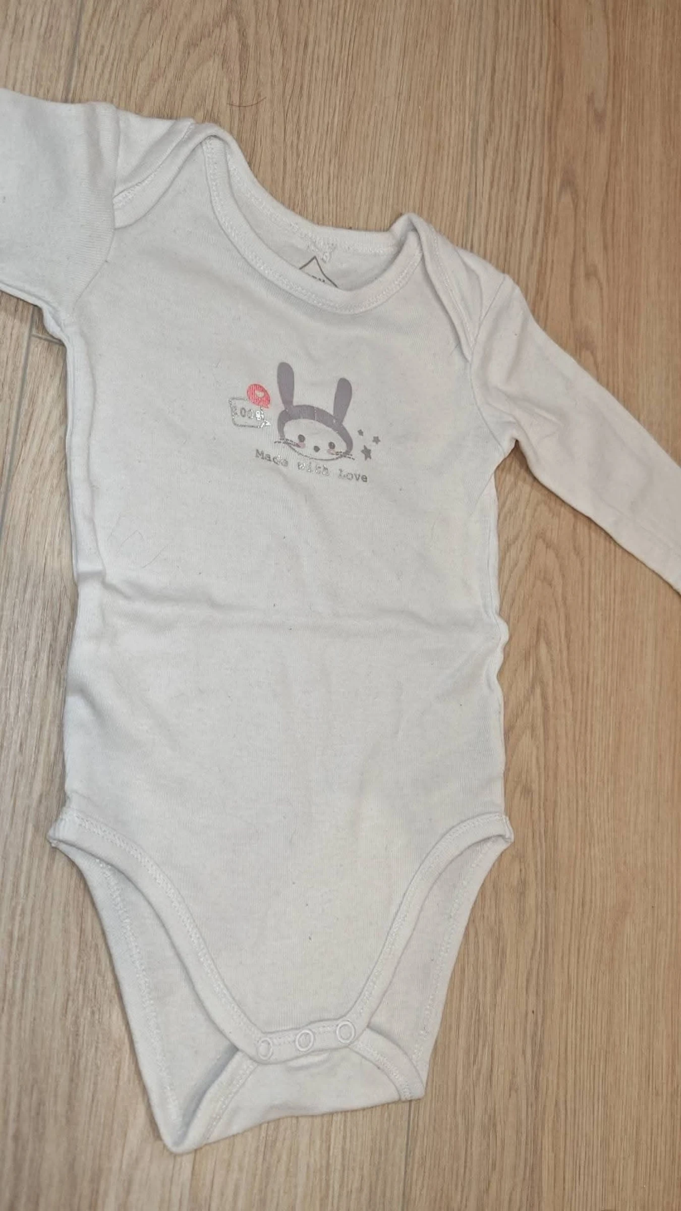 Lot of 3 long-sleeve bodysuits 12 months 🌹 – photo 3